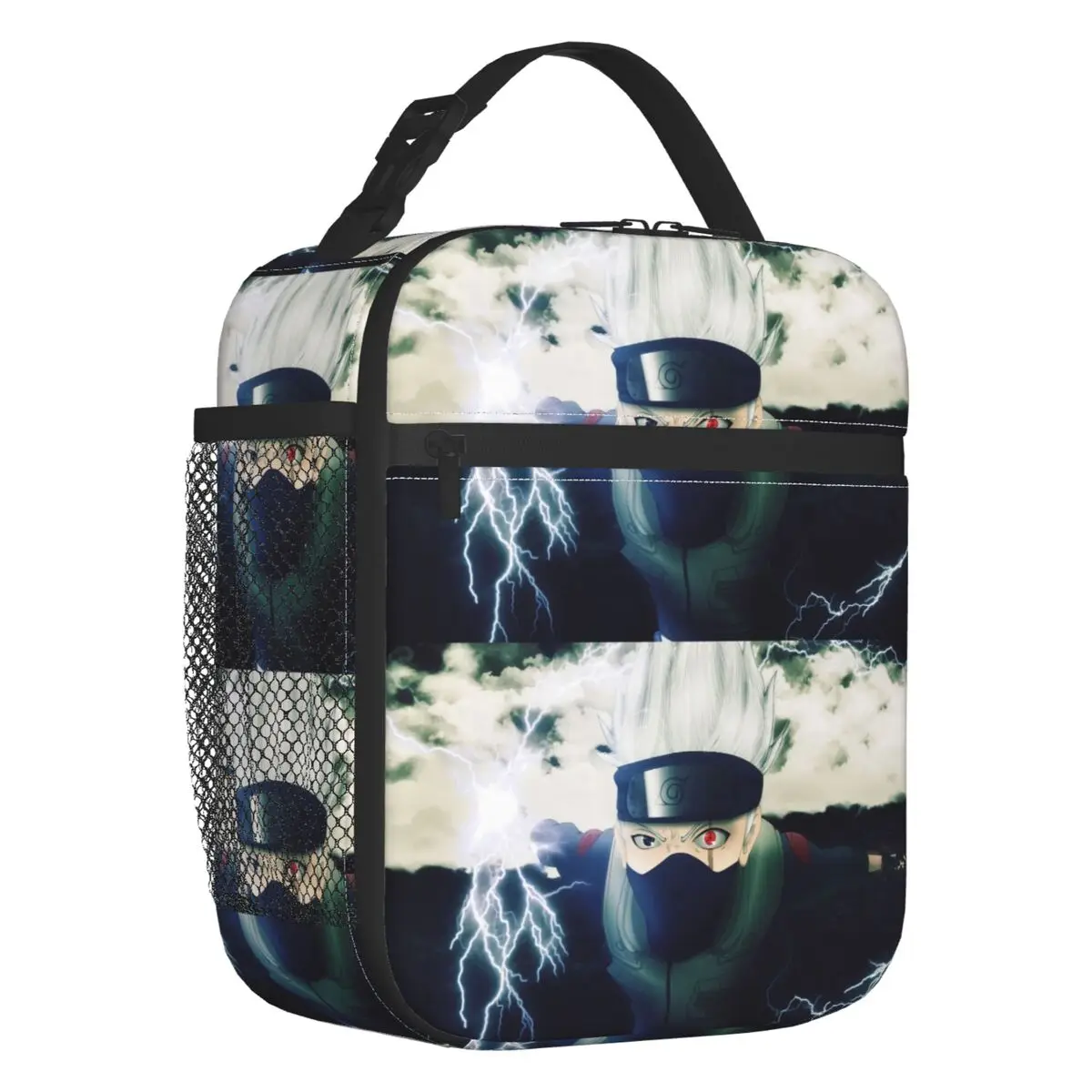 

Custom Narutos Uzumaki Anime Lunch Bag Men Women Warm Cooler Insulated Lunch Boxes for Student School