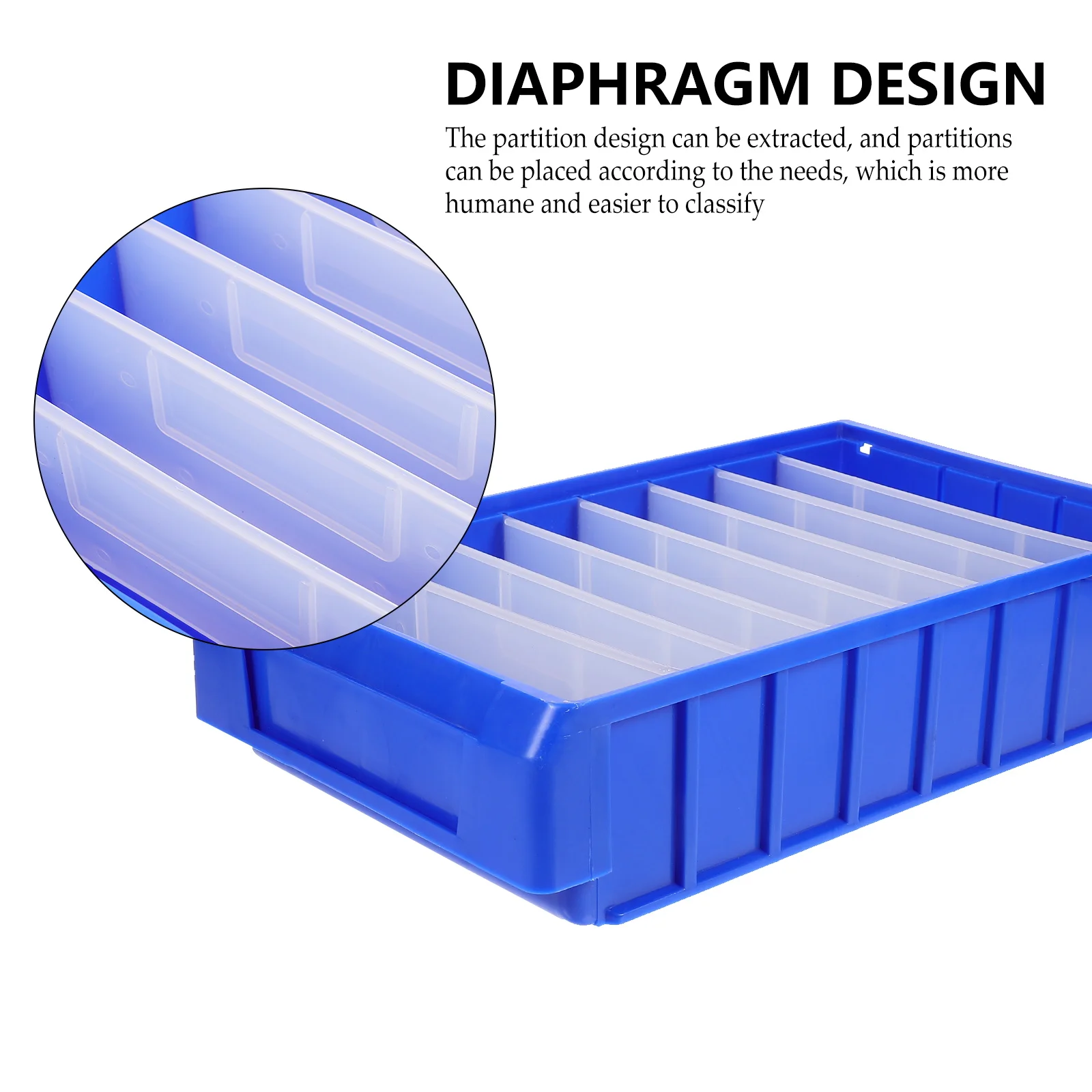 Screw Storage Box Heavy Duty Plastic Parts Organizer Tool Case For Sorting Tool Storage Box