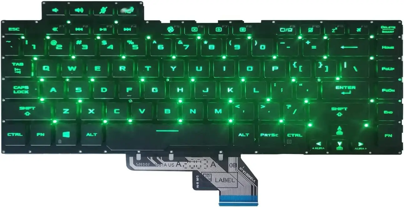 New For ASUS ROG GU502LU GU502DU GU502LV GU502LW Laptop US Backlit keyboard