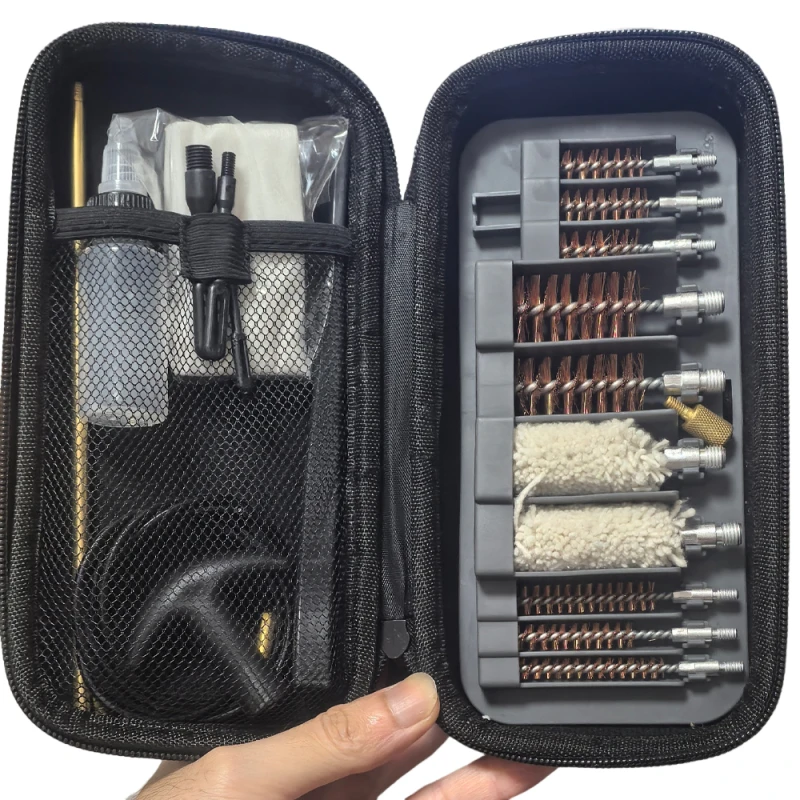 Multi-Purpose Cleaning Kit with Storage Bag, Flexible Cleaning Brushes, Pipe Dredging Tools and Detail Cleaning Accessories view 6