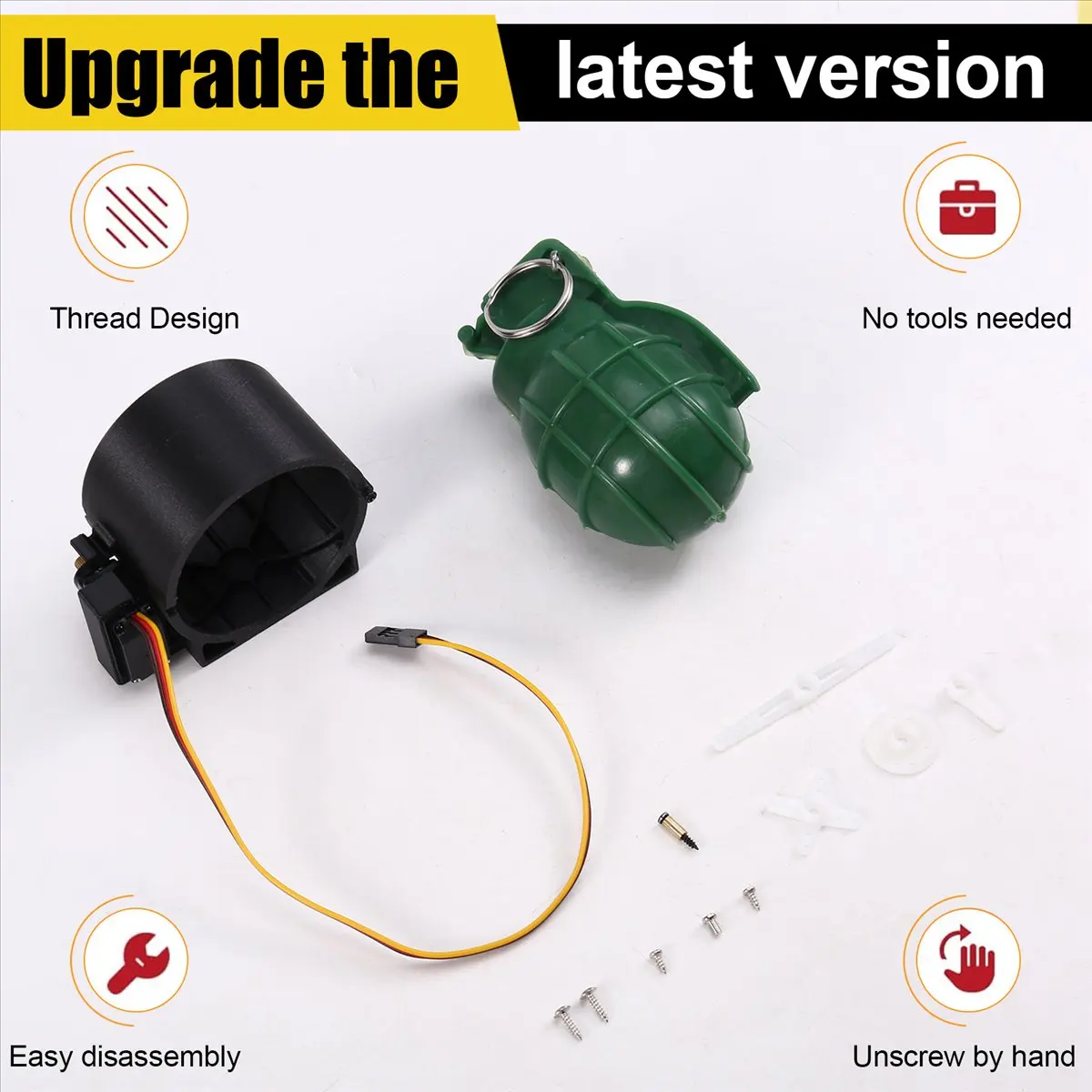 【ELEVATE LIFE】Drone Thrower Single-Shot Thrower with 1 Airdrop Unlimited Remote Control Distance Light Fixed Wing Spot Load 1KG