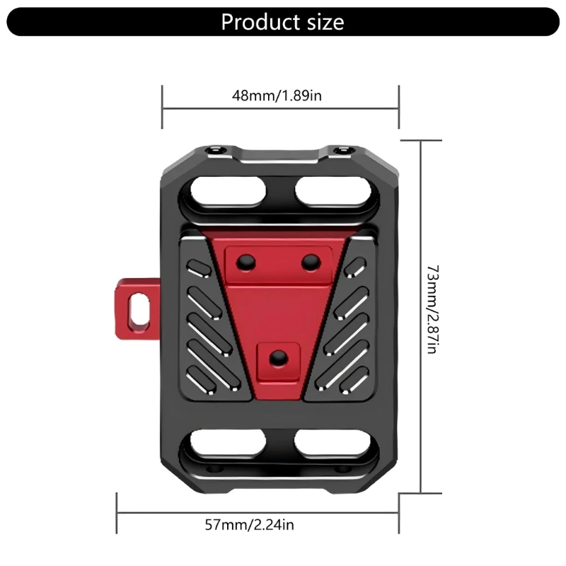 Heavy Load V Mount Battery Plate Battery Base Mount for Secure Power Supply