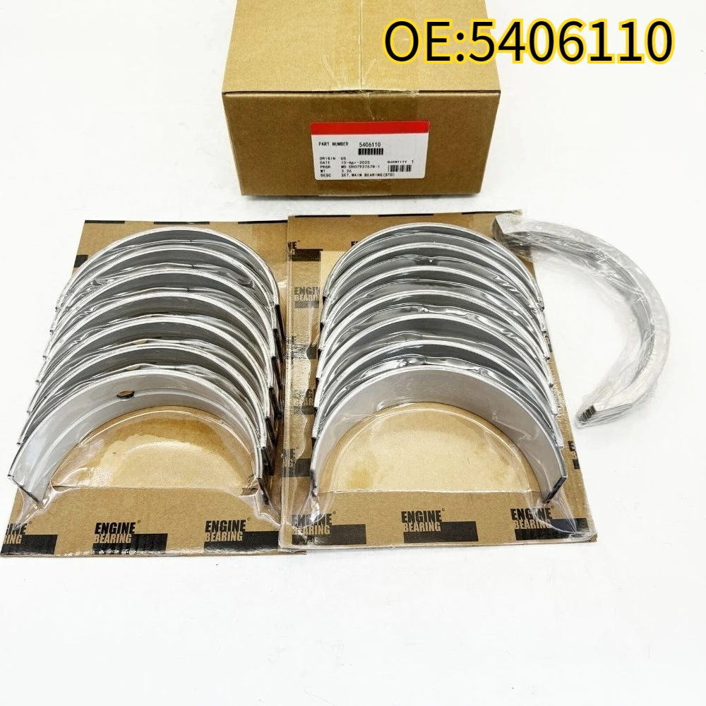 

For 5406110 Main Bearing Kit For Cummins ISX QSX15 Engine Brand New