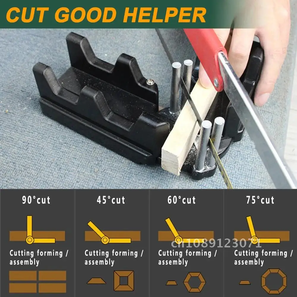 

2-in-1 Mitre Measuring Cutting Tool Corner Clamp 85 To 180 Degree Angle Clamp Protractor Wood Working Tools Dropshipping