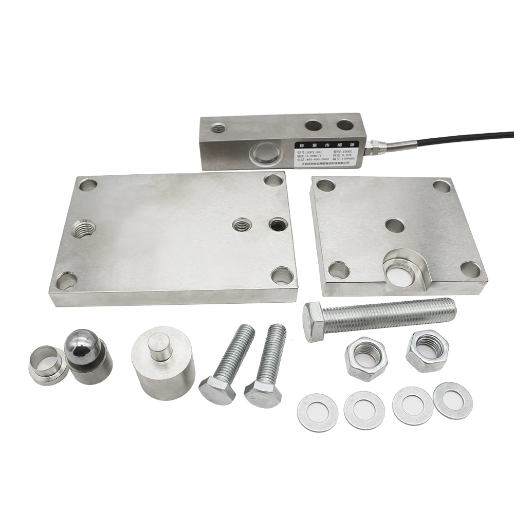 High Overload Weighing Scale Sensor Belt Scale Compression Weighing Module 5 Ton