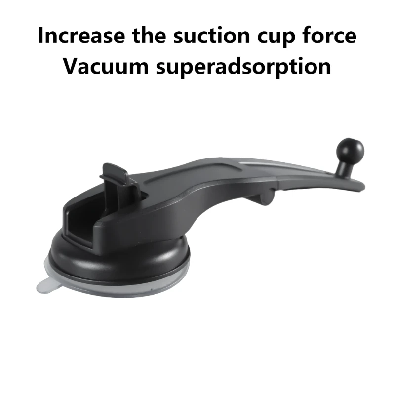 SZ Universal 17mm Ballhead T Suction Cup Holder for Digital Devices, Strong Vacuums Grip, Adjustable View