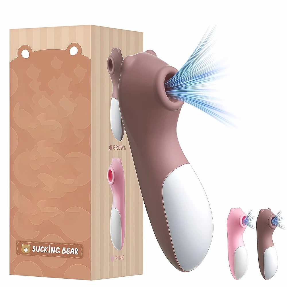 Clit Sucking Vibrator for Women 10 Speed Vibrating Sucker Oral Suction Nipple Clitoris Stimulator Sex Toy for Adults Masturbator