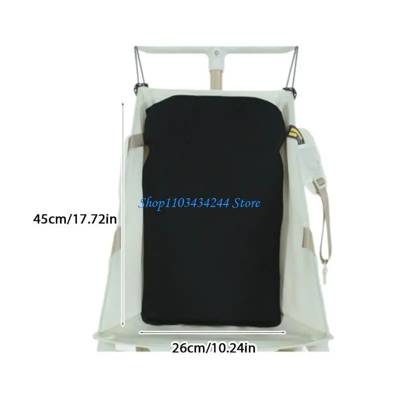 Lightweight Baby Strollers Back Panel Support Pad Improving Comfort and Postures