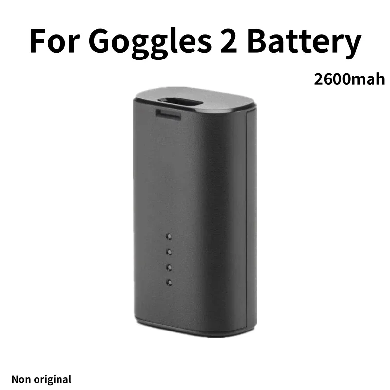 High-Quality 7.2V 2600mAh Li-ion Battery For DJI FPV Goggles 2 and Flight Glasses V2, Long Stable and Reliable Range Accessories