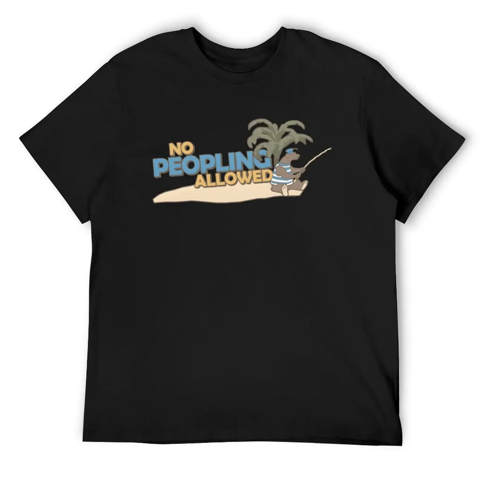 No Peopling Allowed T-Shirt blacks customs vintage t shirt men