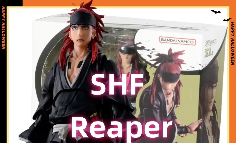 

[24-часовая доставка] Bandai SHF Death Millennium Bloody Battle BLEACH Abarai Renji Кукла ручной работы, игрушка в подарок.
