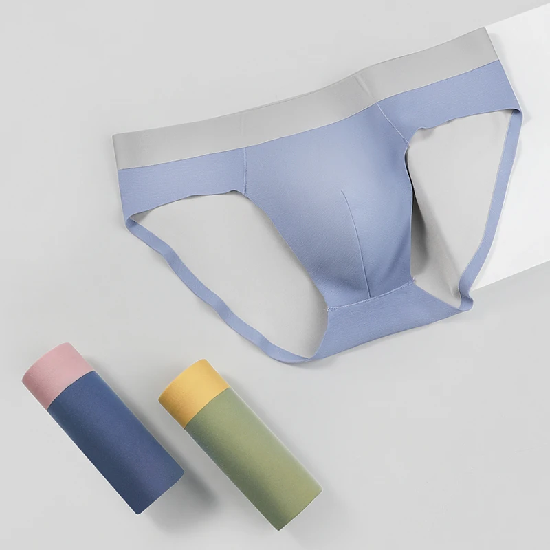 

5PCS underwear men's double-face zero sense no mark summer thin comfortable breathable shorts boys briefs