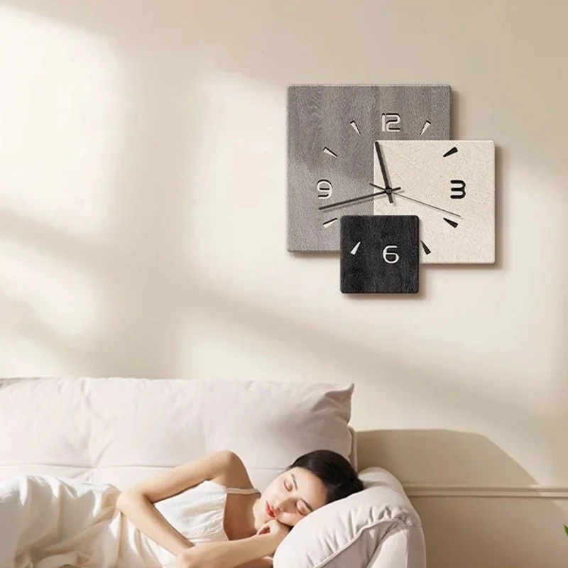 Creative Design Wall Clocks Xenomorph Minimalist Aesthetic Interior Clock Wall Silent Modern Duvar Saati Living Room Decoration
