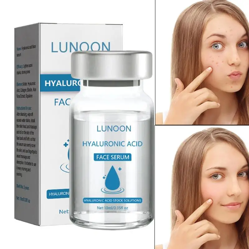 Hyaluronic Acid Moisturizer Face Nourishing Boosting Face Essence Smooths Fine Lines Wrinkles Skin Care Shrink Pores Whitening