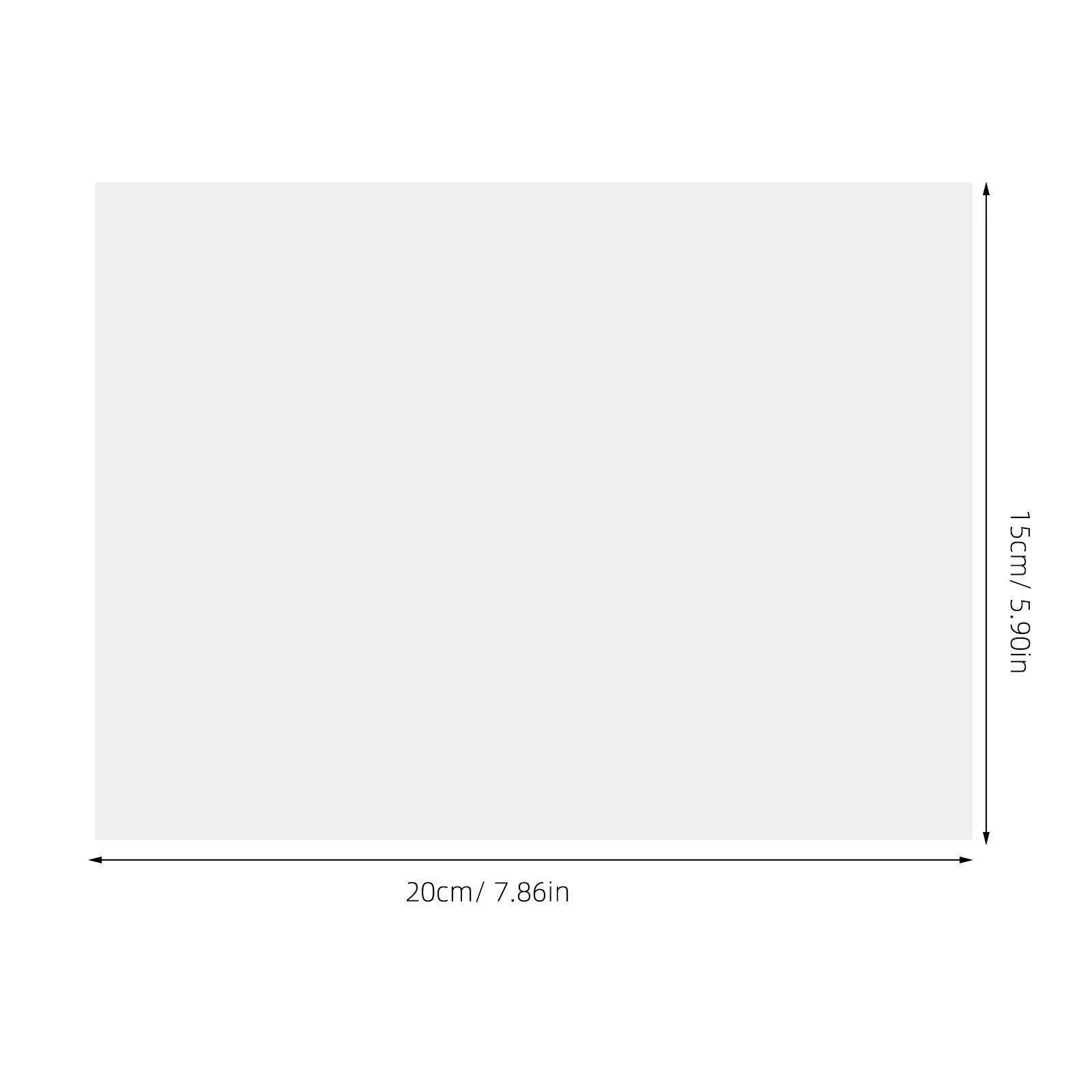 6Pcs Acrylic Writing Memo Boards Clear Transparent Note Boards for Office Home School Desktop Message Board Acrylic Memo Board