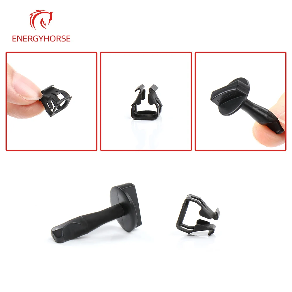 Spiral Spring Gasket for Mercedes Benz S Class W222 S400 S500 Car Front Cabin Hoods Clip Fixed Buckle Gasket A0009982395