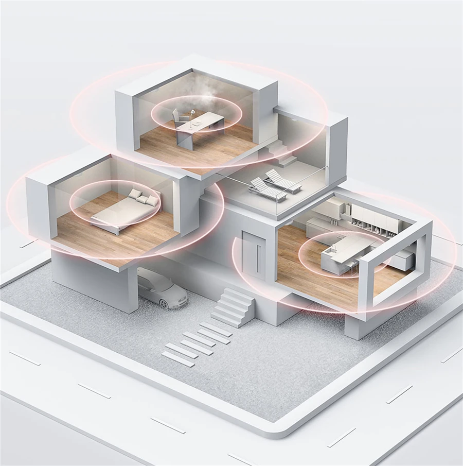 Imagem -06 - Aqara Detector de Fumaça Sensor de Alarme Zigbee sem Fio Inteligente Sensor de Detecção de Fumaça para Xiaomi Mijia Casa Inteligente Trabalho com Homekit