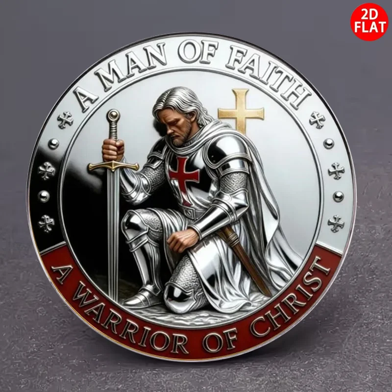 2D Flat, 2D Flat Guardian of the Holy Spirit Brooch, Backpack and Clothing, Shoe and Hat Decorations, Suitable for Religious Gif