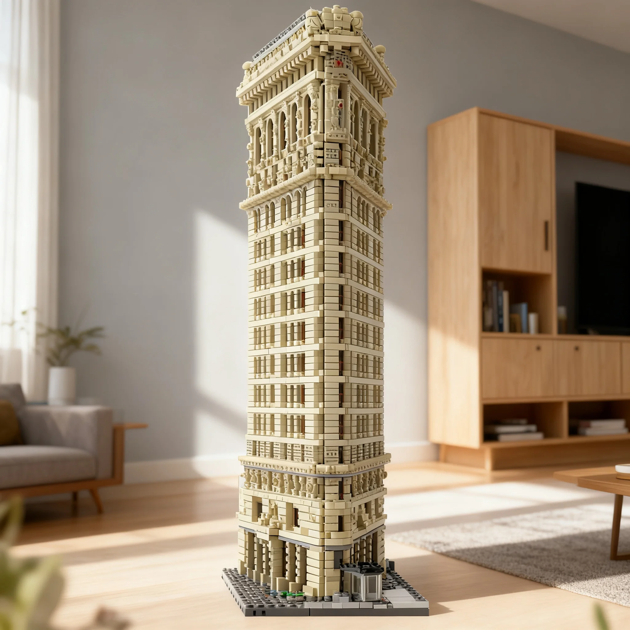 15000pcs MOC Flatiron Daily Bugle Modular Buildings Model Building Blocks Toy 3D Craft Education Brick Creative Art Display