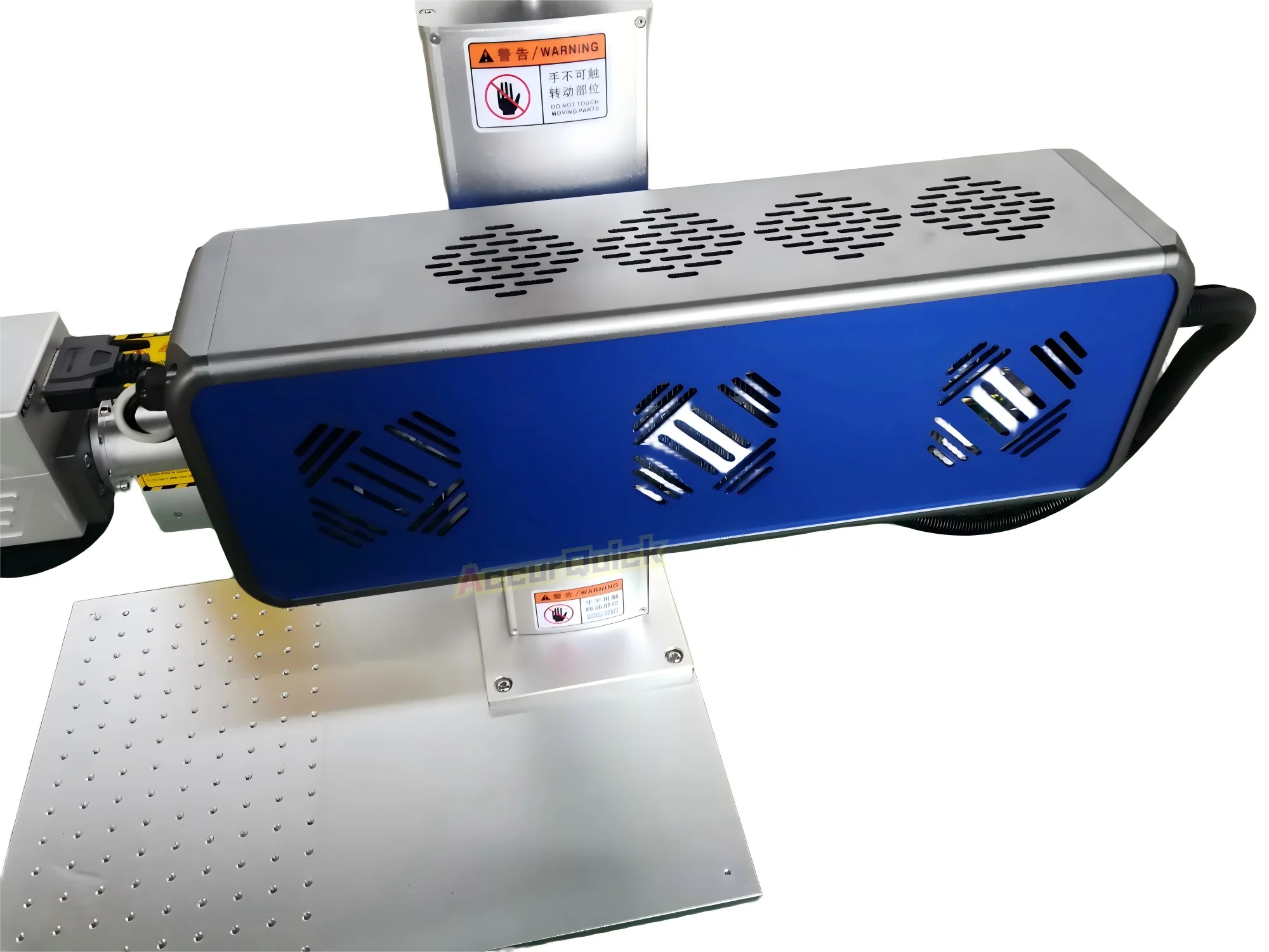 

High Speed AccurQuick Laser Marking Machine Wood Acrylic MDF Leather CO2 Laser Marker With Rotary Axis