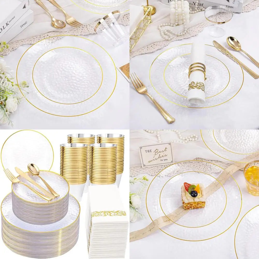 Set Of 350 Clear Go…