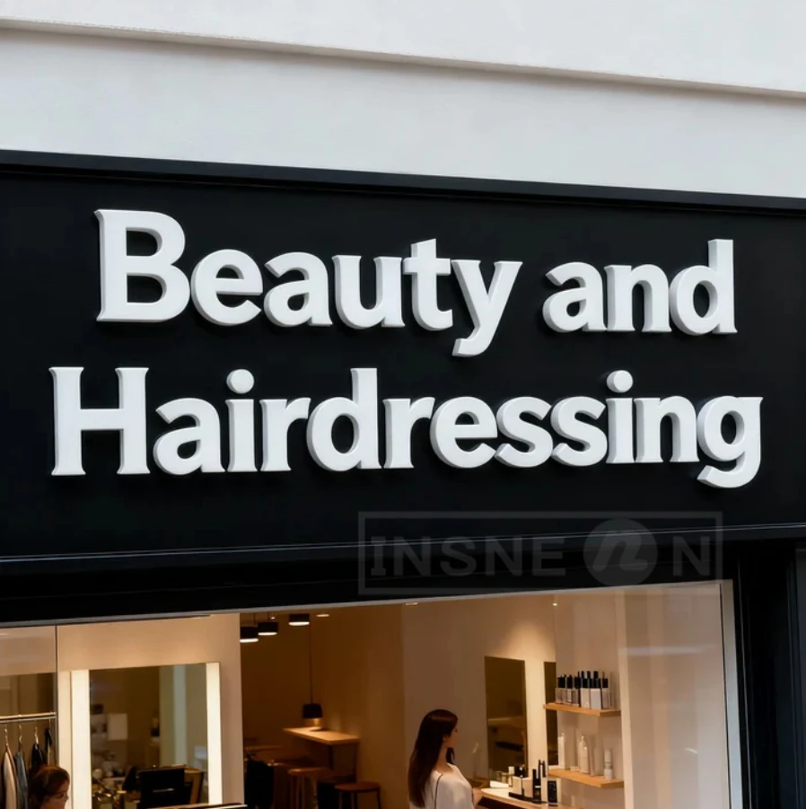 15CM White PVC Alphabet Letters - DIY Personalised Name/Slogan/Logo Art Craft, Freestanding Decor for Wedding, Party & Home