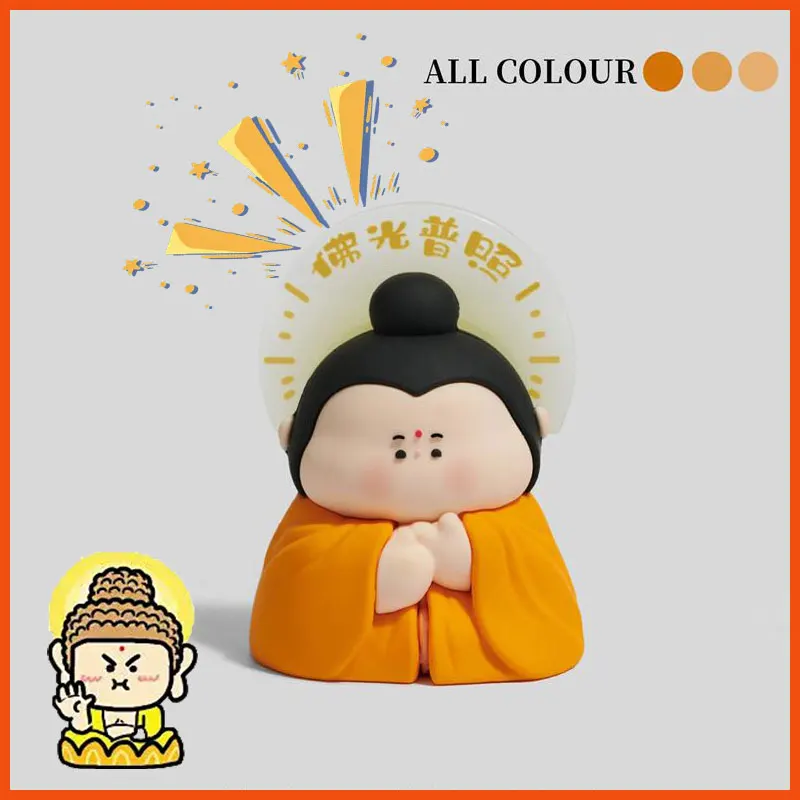 

The Mood Stabilization Artifact Of "Big Day Tathagata" Workstation Is The Creativity Of Office Desktop Decoration Ornaments