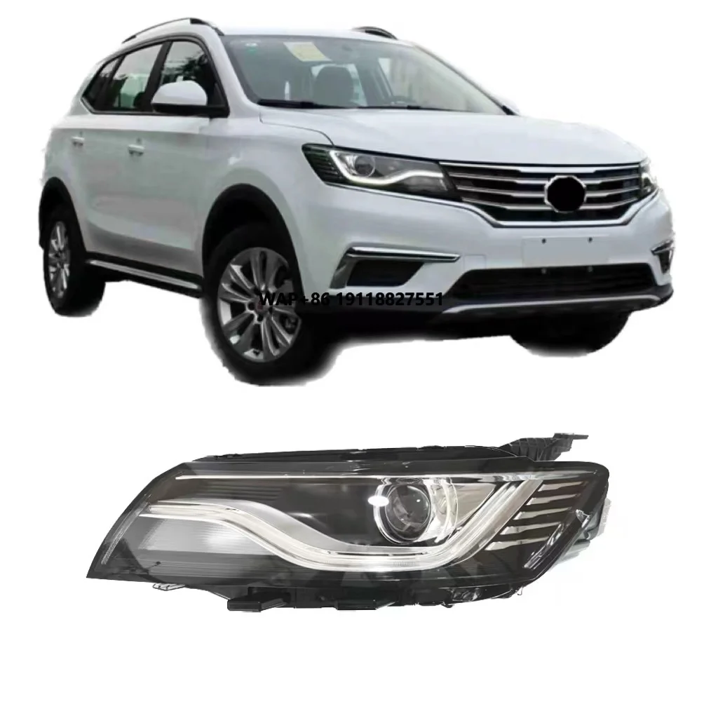 

Top Selling 12V Head Lamp Assembly for MG RX5 ERX5 High Quality OE 10223921 10223922 White LED Lights 6000k Color Temperature