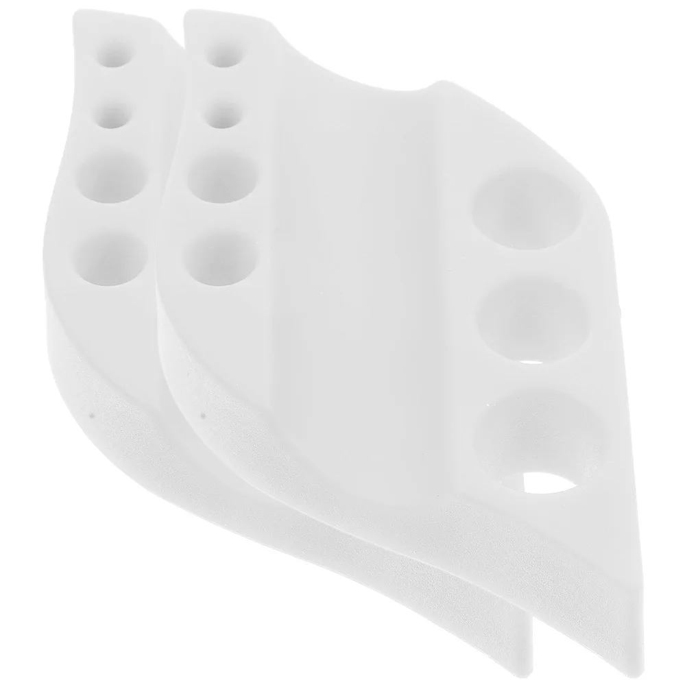 

2Pcs Pigment Cup Holder Silicone Ink Cup Rack Stand for Tattoo Tools Eyebrow Makeup Pen Rest Storage Organizer