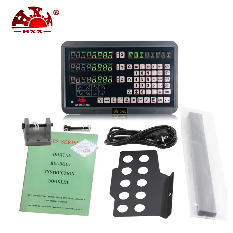 High Accuracy Plastic Digital Readout 3 Axis Dro GCS900-3DB for Vertical Injection Molding Machine/drilling Machines