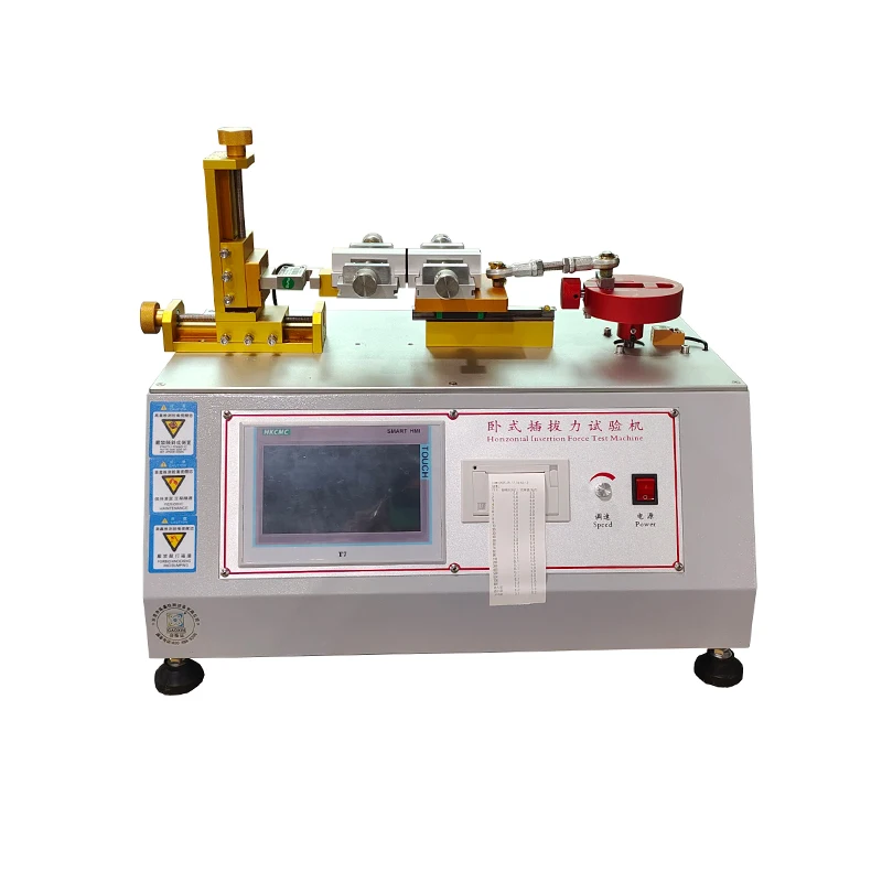Electronic Plug Pulling & Insertion Force Testing Machine with 220V High Accuracy 0.01kg IP54 Protection 1 Year Warranty