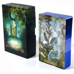 llluminated Earth Oracle Card Deck 63 pcs cards 1:1 Size Gilded Edge Guide book Tarot Board games