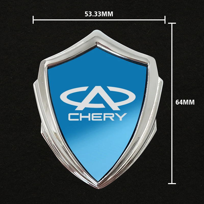 car stickers 3D metal accsesories auto accessory for Chery qq tiggo 3 5 7 8