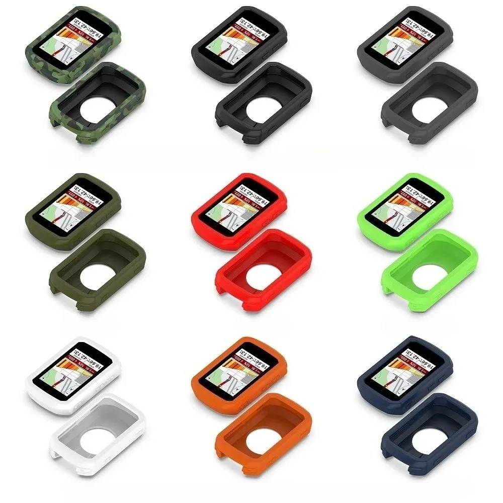 Silicone Protector Case For Garmin Edge 550/850 Bicycle Computer Cycling Protective Cover Bumper Anti-drop Anti-collision Shell
