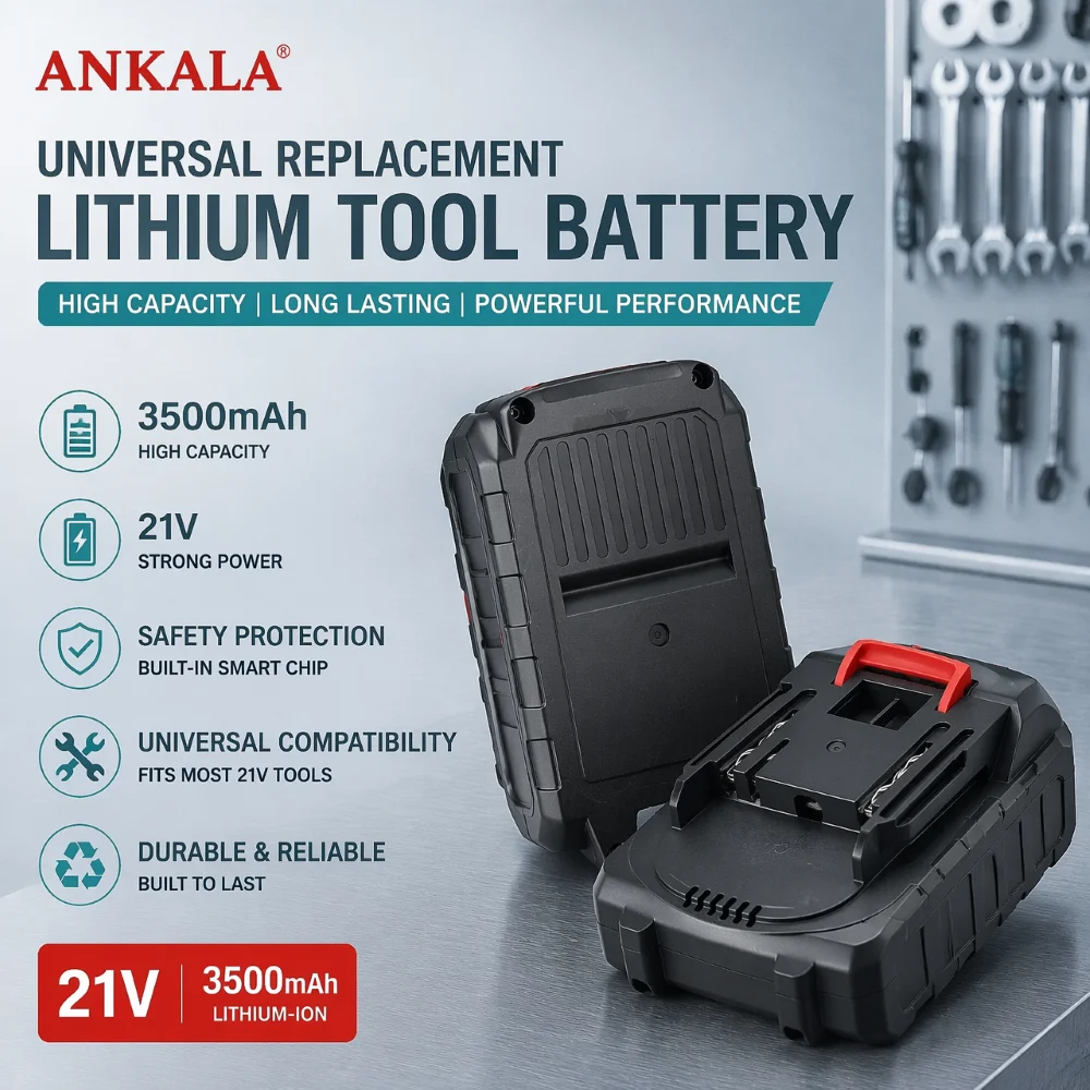 2026 New For Makita 21V 5S1P Lithium Ion Battery Pack 3500mAh Fast Charging Safety Certified For Drill Drive Power Tools