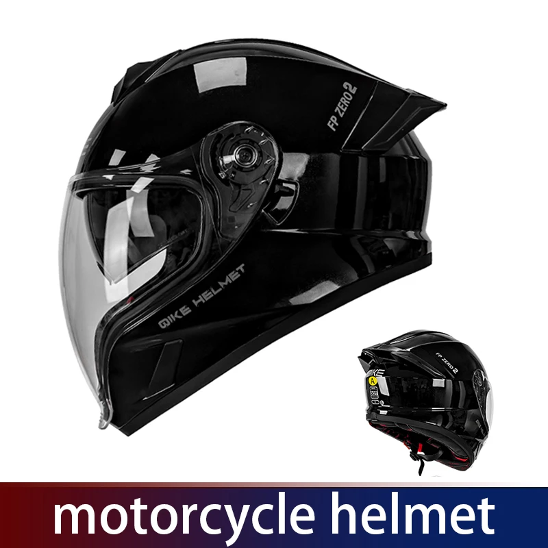 helm terbuka Helm anti kabut sepeda motor helm penuh sepeda motor pria dan wanita helm sertifikasi DOT pedal pelayaran untuk semua musim