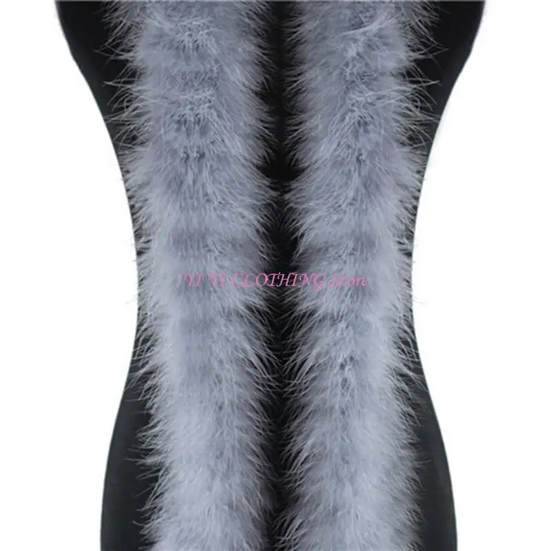 

N5kf 2 ярдов пушистые марабу перья боа для сделай дела