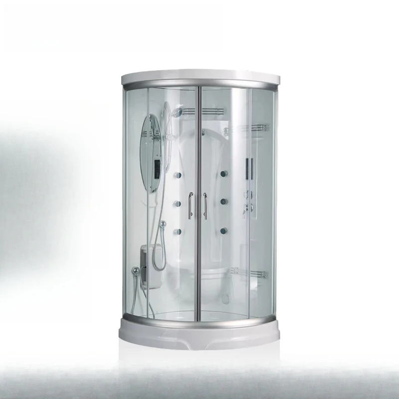 90Cm integral bathroom Steam shower room Acrylic glass door Wet steam sauna room Separate bathroom