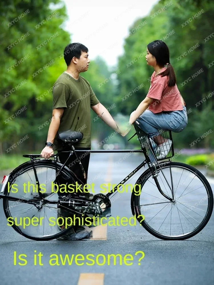 Old Shanghai Phoenix bicicleta retro, carga pesada, 28 bar, 26 ", 28"