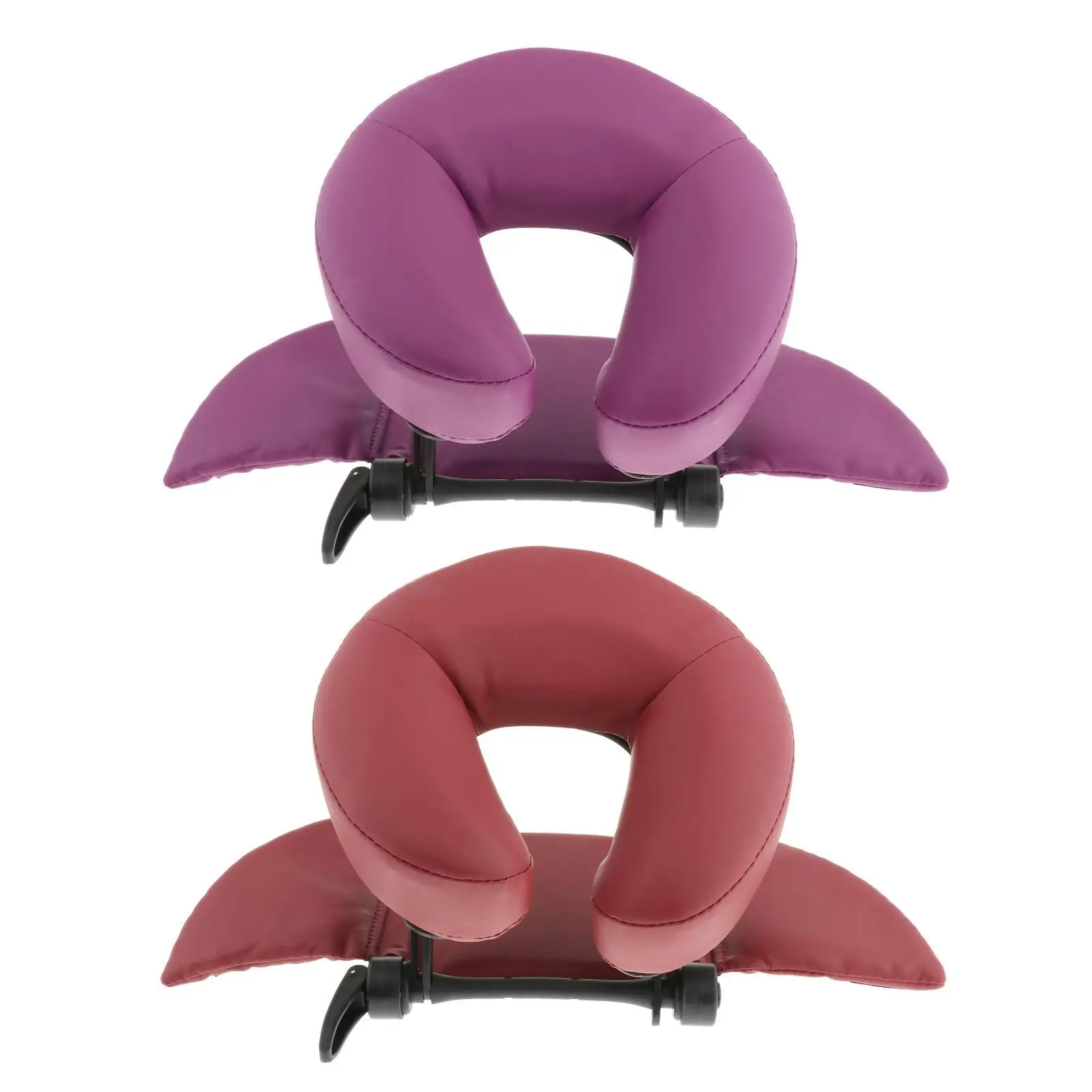 Compact shaped Table Face Cradle Headrest Platform w/Face Pillow