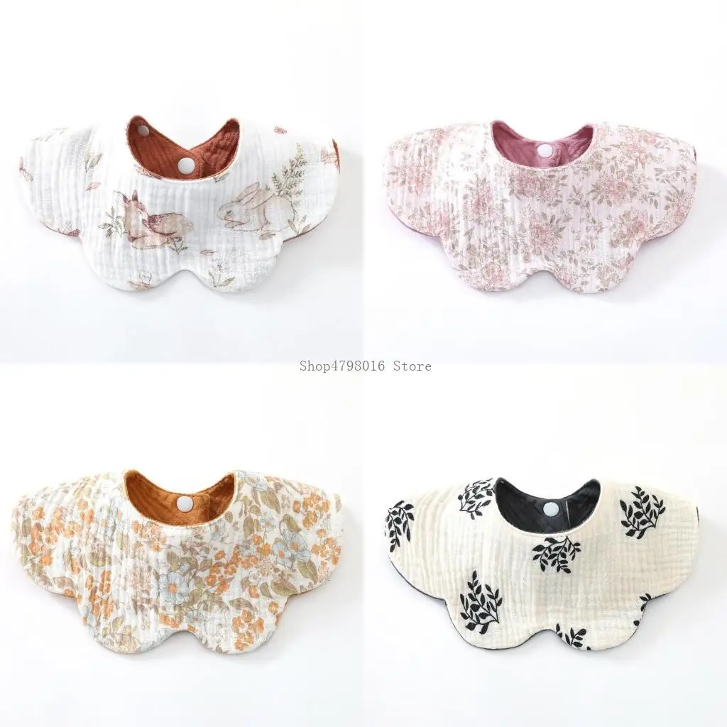 

6-слойный детский нагрудник удобный слюновый полотенце новорожденных, отрыгающие ткань для девочек для мальчиков