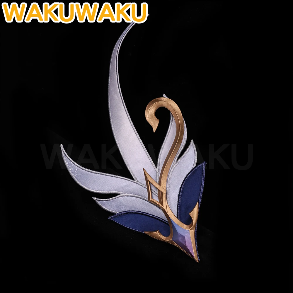 【Free Wig LMD】IN STOCK Odette Cosplay Costume Game Genshin Impact【S-2XL】WakuWaku-R Snezhnaya Odette Одетта Cosplay Wig Plus Size view 5