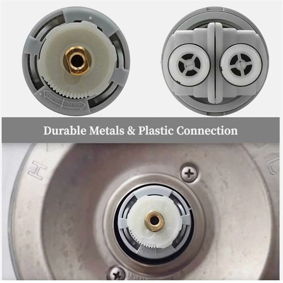 2025+RP46074 Shower Valve Compatible for 13/14 Series Bath Tub Shower Faucet Single Handle