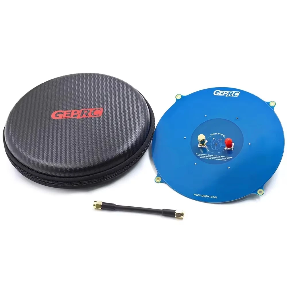 GEPRC 14DBI Triple Feed Array 5.8G FPV Antenna Circular Polarized RHCP LHCP SMA RP-SMA Long Range RC Drone Goggle