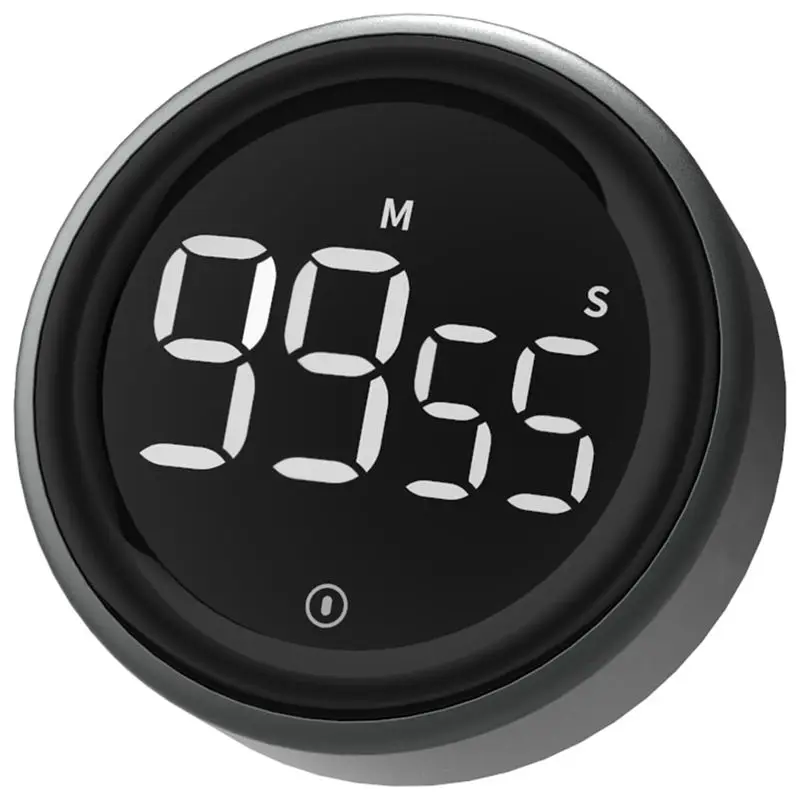 AEE2-Digital Kitchen Timer With Visual Countdown, Count Up, Loud Alarm, And Magnetic Backing For Enhanced Cooking And Baking