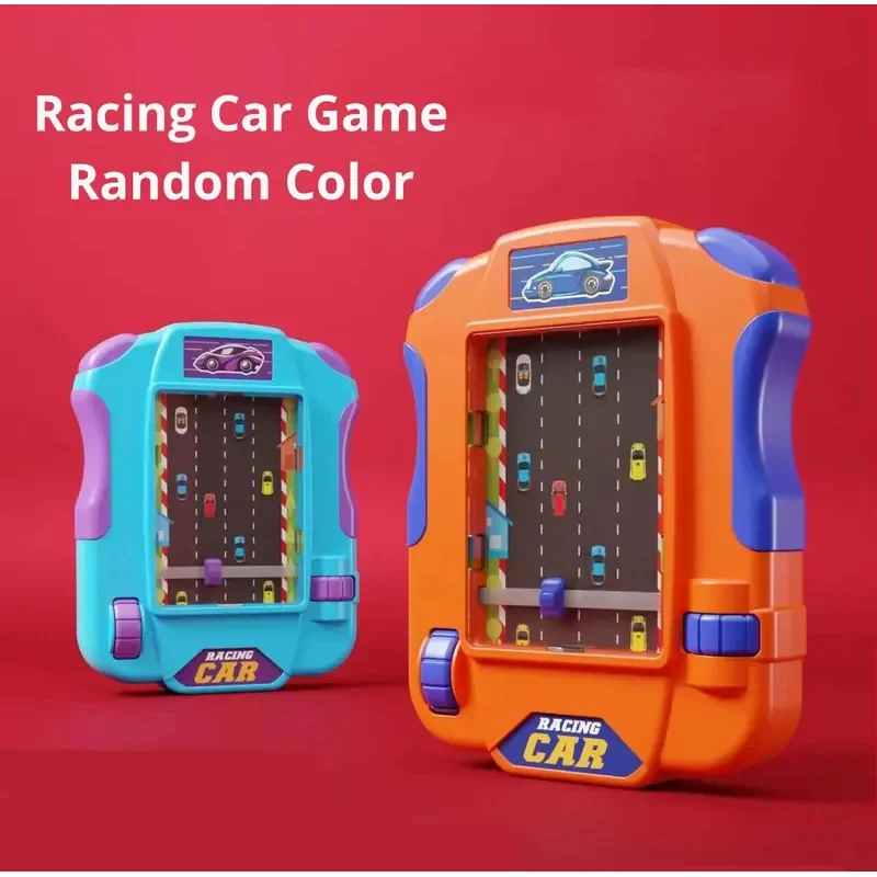 Juego de Carreras de Autos Manual, Modelo de Juguete de Bolsillo para Niños, Simulador de Conducción, No Eléctrico, Regalo