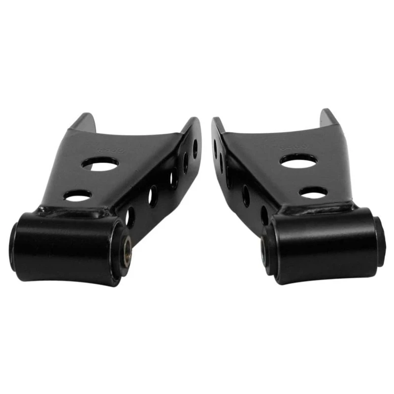 1 Pair Of BEL6400 Rear Lowering Shackle Bracket Kit For Chevy Dodge Ford And GMC With 2Inch Drop