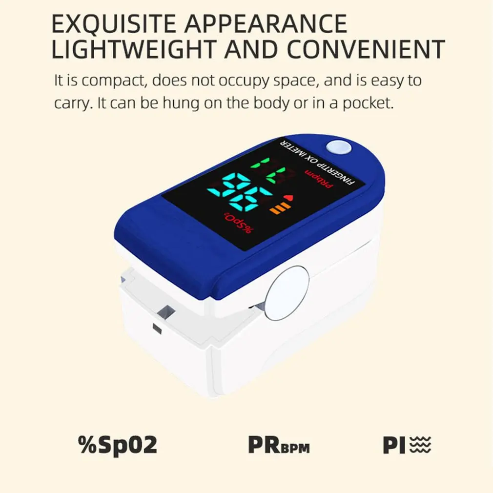 เครื่องวัดความอิ่มตัวของนิ้วมือดิจิตอลครอบครัว OLED Pulse Cximeter จอแสดงผล Oximeter ปลายนิ้วสุขภาพ Diagnostic เครื่องมือตรวจสอบอุปกรณ์การแพทย์