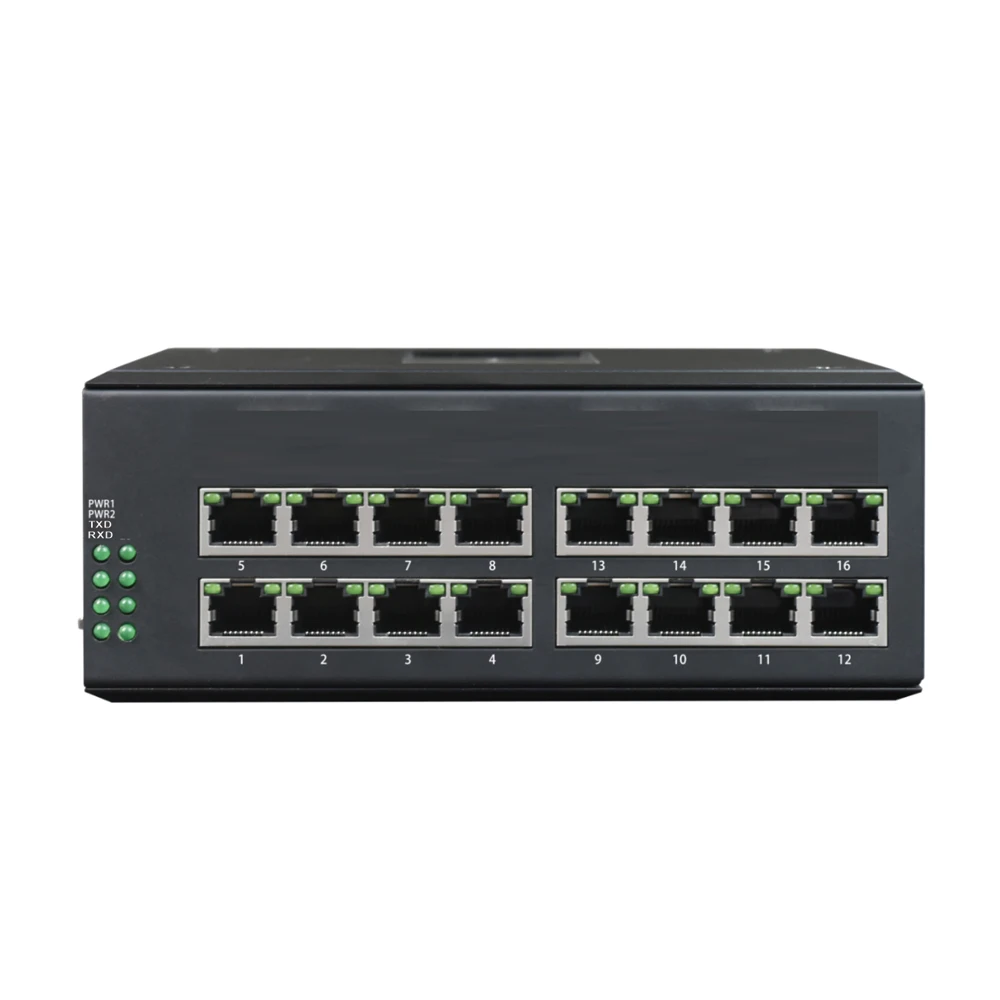 Efficient Industrial 16 Channels RS485 Hub RJ45 Port Din Rail 1 RS485 To 16 Port Serial RS232/422/485 Hub Converter FCC-D16J