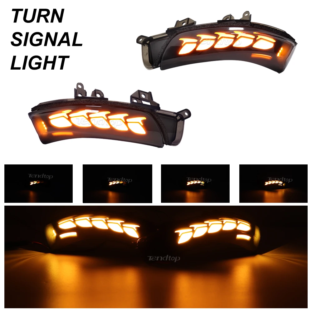 

2x светодиодные динамические указатели поворота, зеркала, лампа, индикатор тюнинга автомобиля для Toyota REIZ 2010-2016/WISH/PRIUS/MARK X/CROWN/AVALON